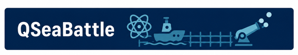 QSeaBattle — source code and supporting material are available on GitHub. Image by author.